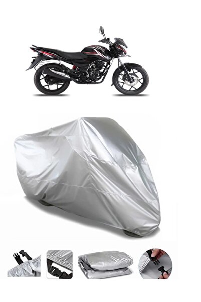 AUTOLION Bajaj Discover 150 S Gray Motorcycle Tarpaulin Premium Quality