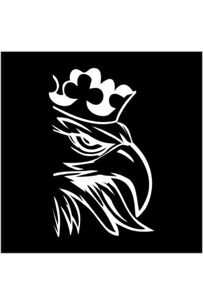 SEÇ Scania Taçlı Kartal Sticker Oto Sticker