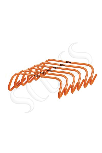 SCUCS ZIPPING BLOCKED ONE PIECE 15 CM ORANGE SET OF 6