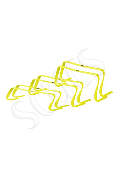 SCUCS ZIPPING BANGER ONE PIECE FLEXIBLE (15-22,5-30CM) YELLOW SET OF 6