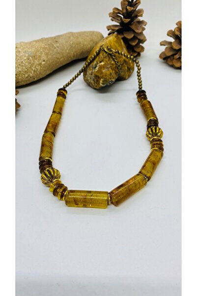 Porsuk Alternatif Handmade Design Czech Glass Women Necklace