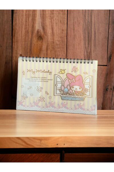 Kromi My Melody Спіральний прикрашений хромований наклейковий блокнот