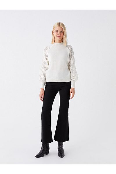 Geppetto Isabella Zero Max Black Jeans High Waist Flare Women's Jean Pants (New Season)