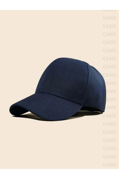 caxis Αθλητικό καπέλο Navy Blue Unisex Ρυθμιζόμενο με Velcro στην πλάτη