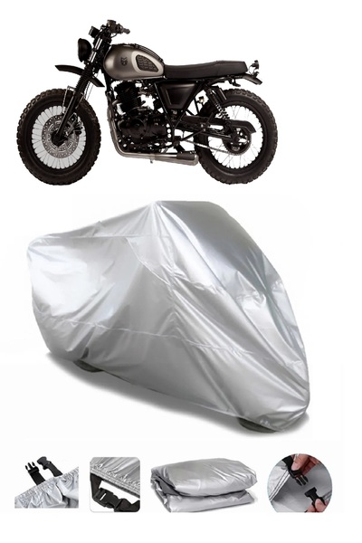 Breen ماركة Mutt Sabbath 125 رمادية مقاومة للماء للدراجة النارية