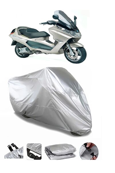 Breen بياجيو X8 200 رمادي مقاوم للماء للدراجة النارية بريميوم