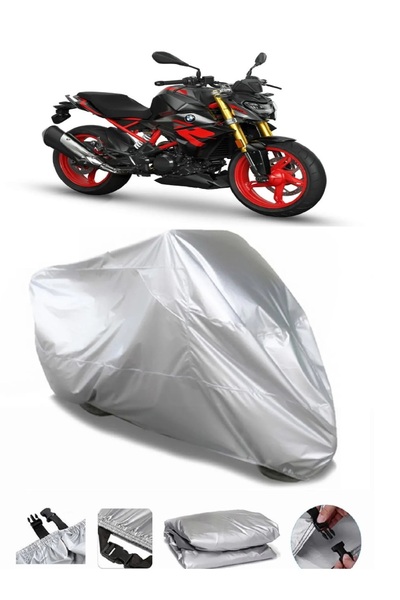 Breen Bmw G 310 R رمادي مقاوم للماء للدراجات النارية بريميوم