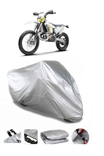 Breen Husqvarna TE 300i رمادي مقاوم للماء للدراجات النارية بريميوم