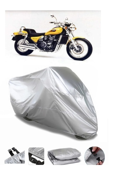 Breen ماركة كاواساكي ZL 600 رمادية مقاومة للماء للدراجة النارية