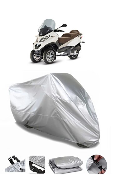 Breen بياجيو MP3 400 رمادي مقاوم للماء للدراجات النارية بريميوم