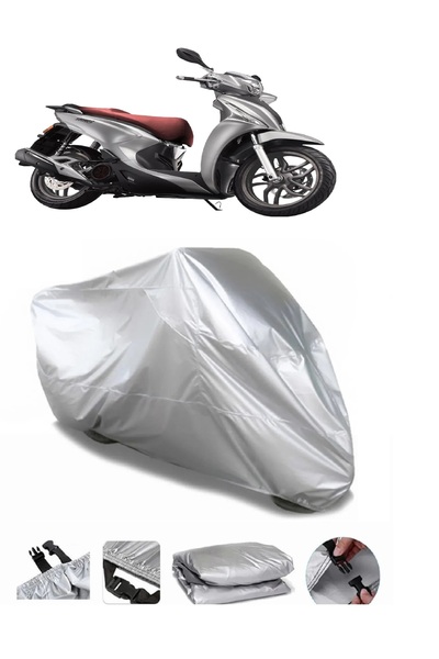 Breen ماركة Kymco People S 150i رمادية مقاومة للماء للدراجة النارية