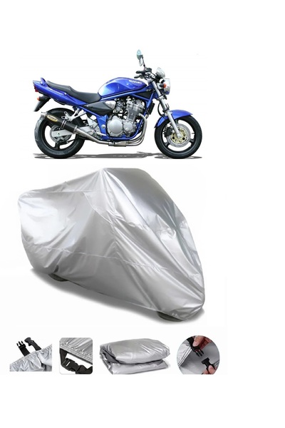 Breen ماركة سوزوكي GSF 600 بانديت رمادية مقاومة للماء للدراجات النارية