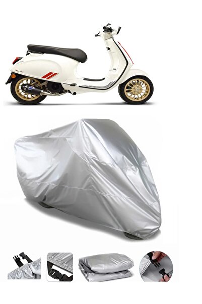 Breen ماركة فيسبا LX 125 3V i.e رمادية مقاومة للماء للدراجات النارية