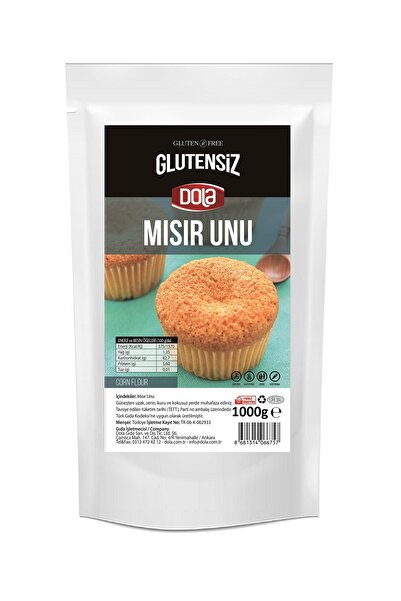 Dola Glutensiz Mısır Unu 1 Kg