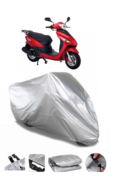 Breen ماركة Salcano Astro 100 رمادية مقاومة للماء للدراجات النارية