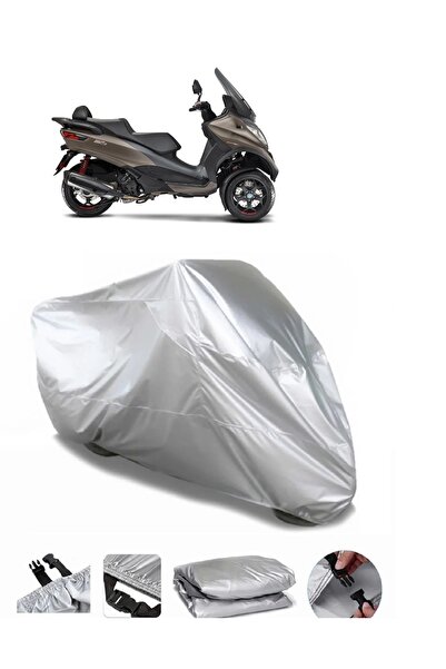 Breen بياجيو MP3 500 رمادي مقاوم للماء للدراجات النارية بريميوم