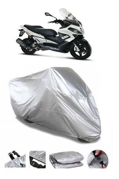 Breen ماركة Aprilia SR Max 300 i.E باللون الرمادي المقاوم للماء للدراجات النارية