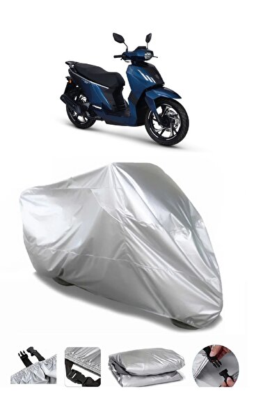 Breen بيجو تويت 125 رمادي مقاوم للماء للدراجات النارية بريميوم