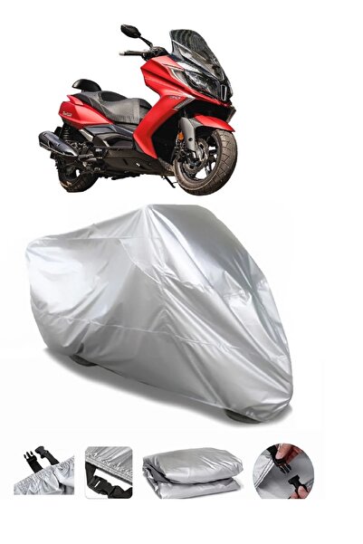 Breen ماركة Kymco Downtown 250i رمادية مقاومة للماء للدراجات النارية