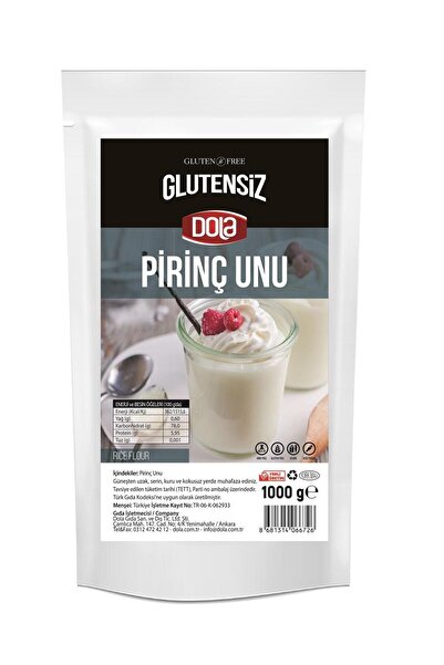 Dola Glutensiz Pirinç Unu 1 Kg