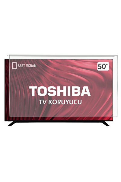 Bestekran Toshiba 50ua2363dt Tv Ekran Koruyucu 50" Inç 126 Cm Tv Kırılmaz Kor...