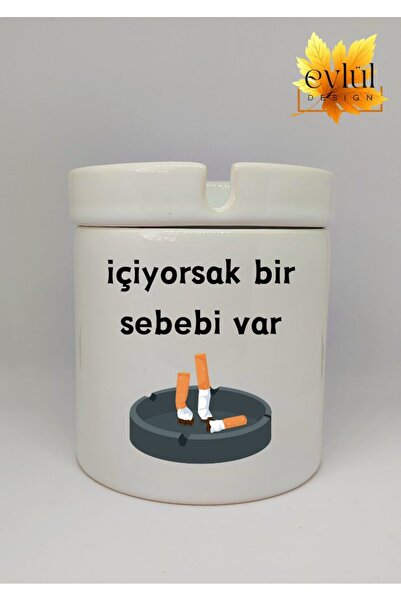 Eylül Design إذا كنت في الماء، فأنا تحتوي على سبب، تصميم خاص، منفضة سجائر سير...