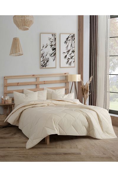 Misev King Size Wool Quilt - 2 Pillowcases with Gift