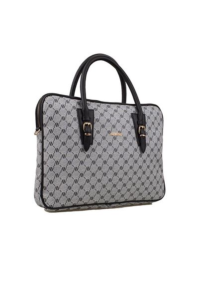 Armine Gray Dot Women's Briefcase Laptop Bag