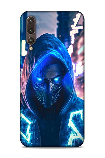 Lopard حافظة هواوي P20 برو مارا هاي فاي 16 باللون الأسود هاكر باللون الأزرق الداكن