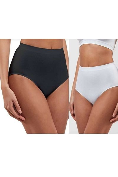 SWEAT FAST Γυναικεία εσώρουχα χωρίς σημάδια με ψηλή μέση χωρίς ραφή με λέιζερ ελαστικό
