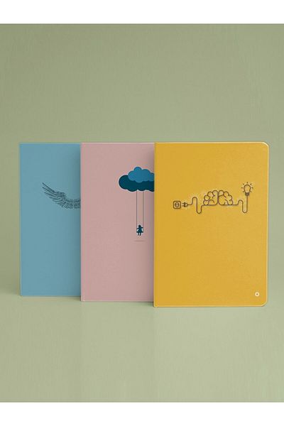 Motivasyon Yayınları Motivation Notebook Swing from the Cloud+trend+wing