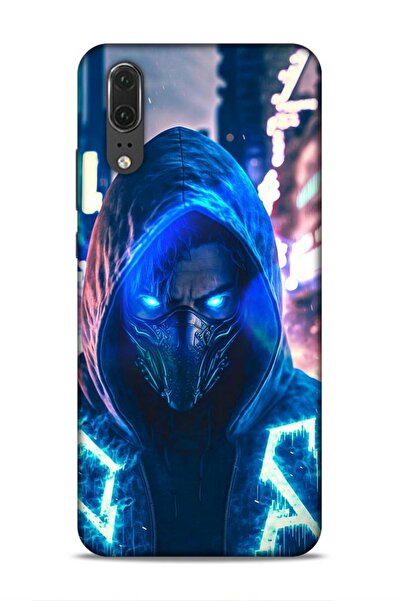 Lopard حافظة هواوي P20 مارا هاي فاي 16 باللون الأسود هاكر باللون الأزرق الداكن