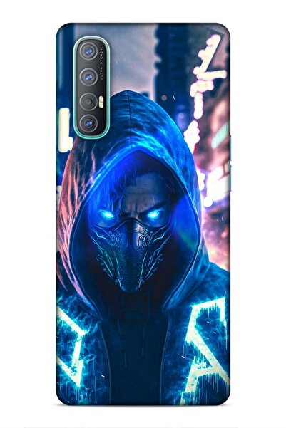 Lopard حافظة هدايا لهاتف اوبو رينو 3 برو مارا هاي فاي 16 باللون الأسود هاكر باللون الأزرق الداكن