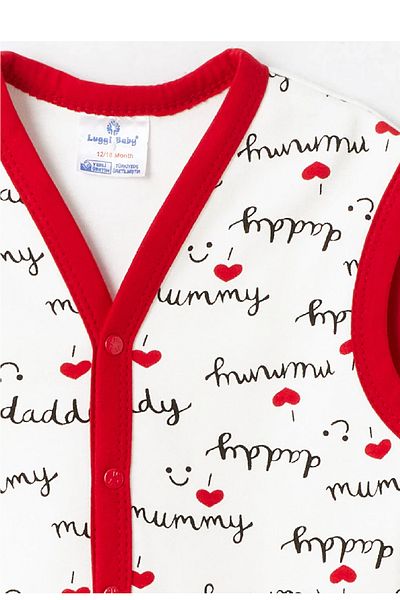 Luggi Baby Love Mom Double Layer Vest