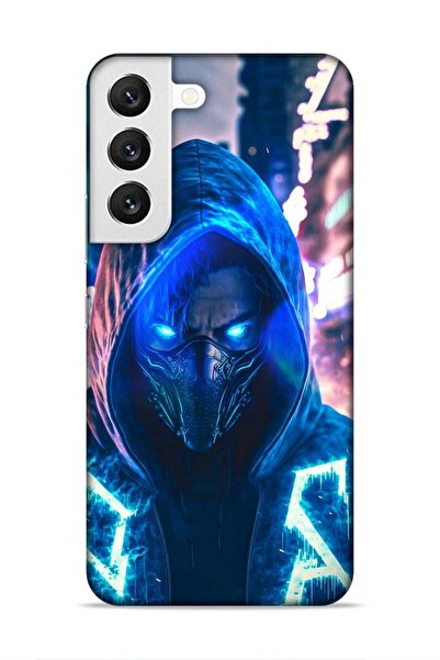 Lopard حافظة هدايا سامسونج جالاكسي S22 Gbox Gbox Hifi 16 أسود هاكر أزرق داكن