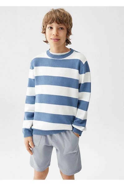 MANGO Kids Baumwollshorts mit elastischem Bund