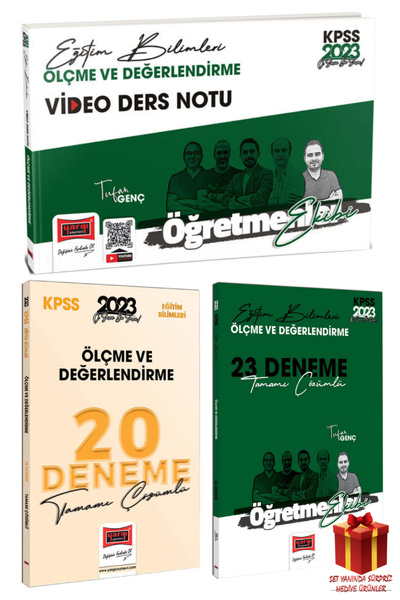 Yargı Yayınları Yargı Eğitim Bilimleri Ölçme ve Değerlendirme Video Ders Notu...