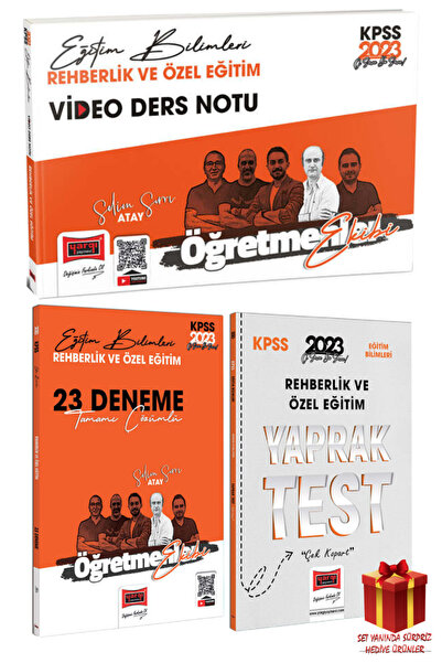 Yargı Yayınları Yargı Eğitim Bilimleri Rehberlik ve Özel Eğitim Video Ders No...