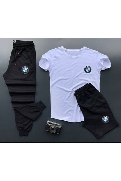 viperkombin 3-Piece Combination T-Shirt Tracksuit Shorts Summer