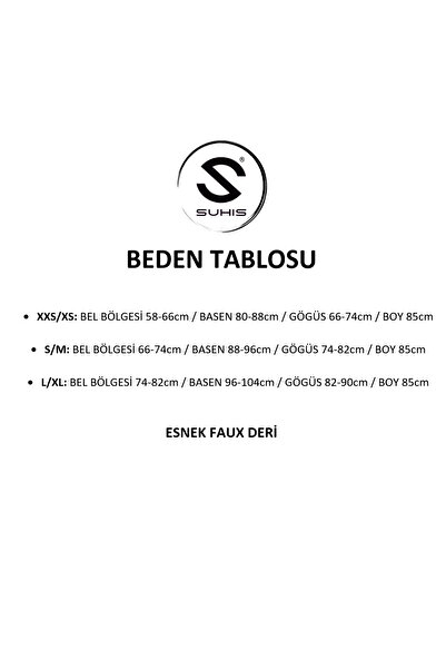 SUHIS Koyu Kahve Suni Deri Trend Dar Mini Elbise
