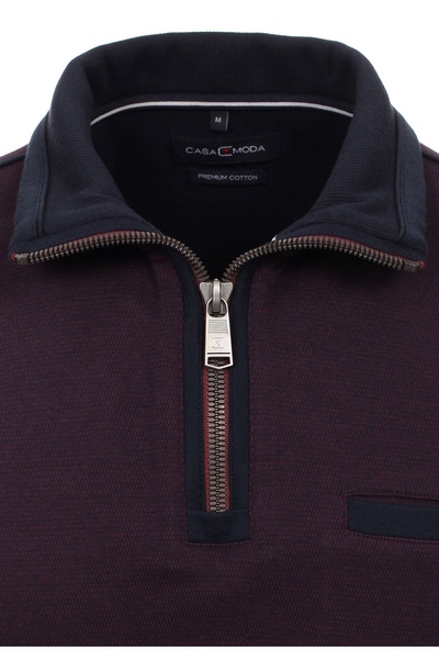 CASAMODA Pullover Troyer Sweatshirt