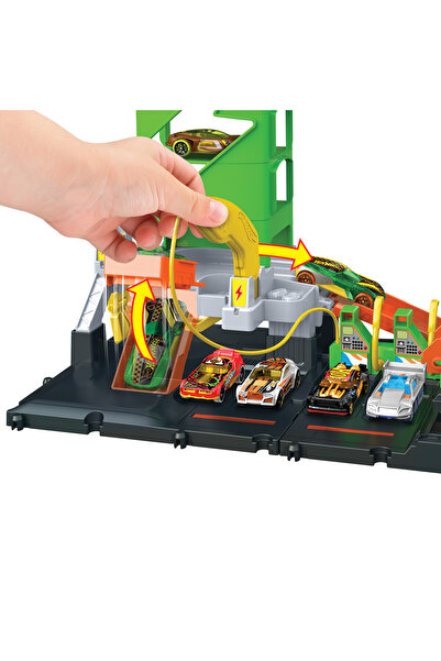 HOT WHEELS City Super Fuel Station Station HTN79