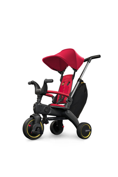 Doona Liki Trike Tek Parça Katlanır 3 Tekerlekli Bebek Bisikleti S3 - Flame Red