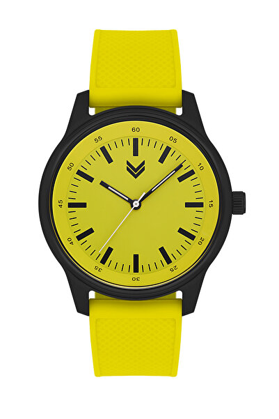 hummel Erkek Kadın Spor Kol Saati Siyah Sarı Hm-3002Ma-4