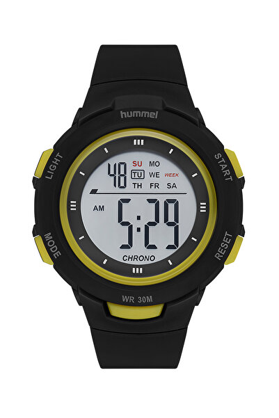 hummel Erkek Kız Çocuk Kol Saati Siyah Sarı Hm-1002Md-1
