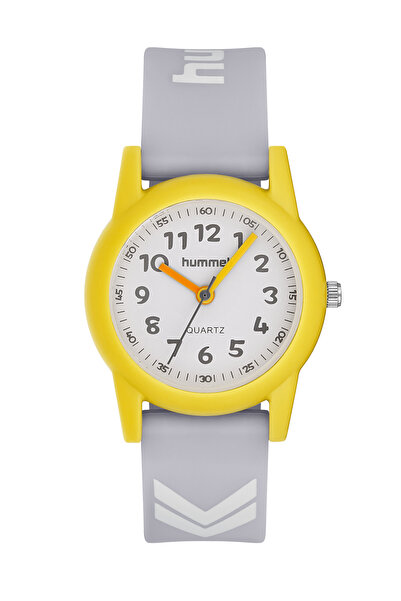 hummel Erkek Kız Çocuk Kol Saati Sarı Gri Hm-1007Ka-1