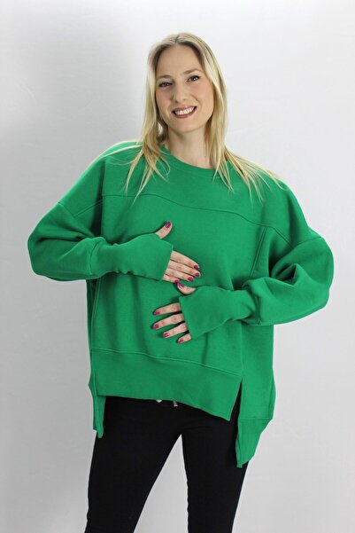 Rouge basıc Raised Three Thread Segmented Sweat