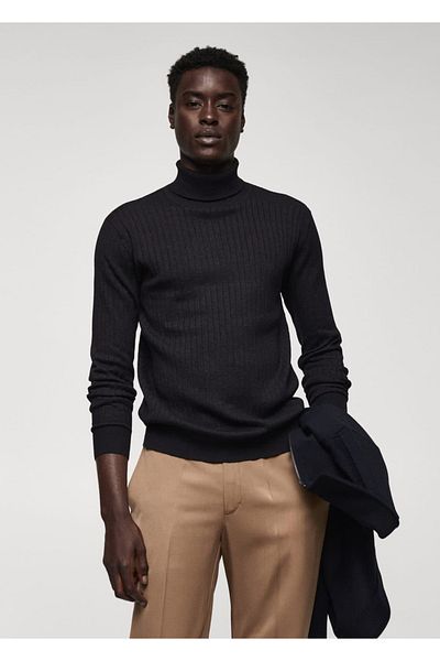 MANGO Man High-Top-Pullover