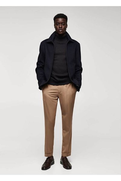 MANGO Man High-Top-Pullover