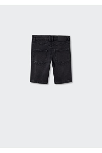 MANGO Kids Pamuklu Denim Şort